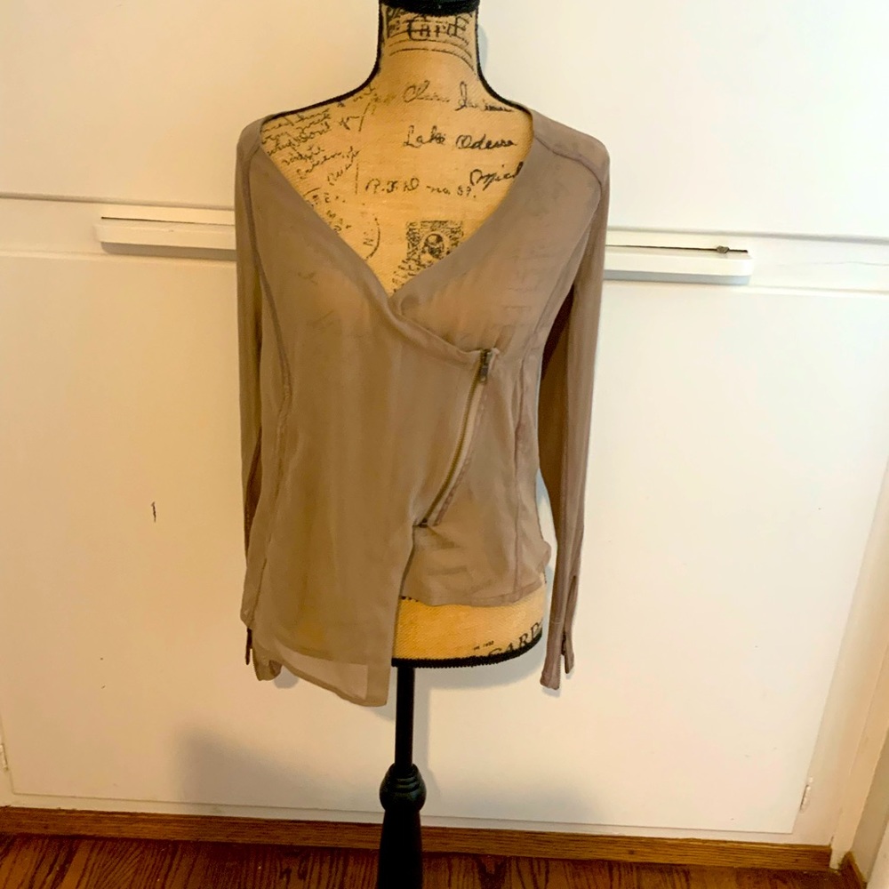 sheer jacket by Improvd